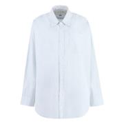 Drop Neck Oxford Shirt