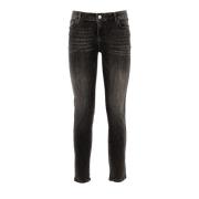 Højtaljede Skinny Jeans