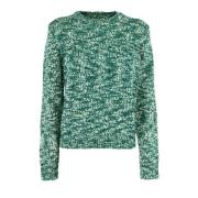 Dame Pullover Rund Hals Sweater