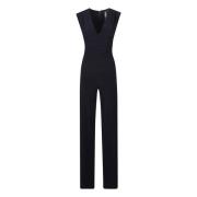 V-hals Talje Jumpsuit