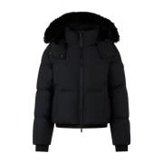 Shearling Puffer Jakke