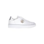 Monogram Sneakers med Logo Print