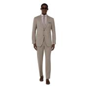 Herringbone Suit I Ren Super 130 Uld