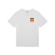 Gradient Logo Hvid T-Shirt