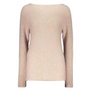 Lurex Langærmet Cashmere Sweater