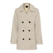 Klassisk Sailor Coat Jakke Haze Melange