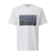 Bomuld Print T-shirt