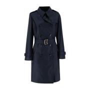 Klassisk dobbeltradet trenchcoat