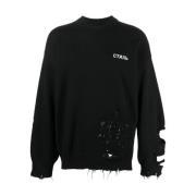 Logo Uld Sweater Sort