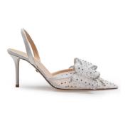 Krystal Mesh Slingback Hæle