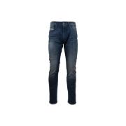 Herre Lynlås Knaphul Jeans