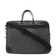 Pre-owned Canvas louis-vuitton-tasker