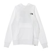 Rød Raglan Hættetrøje Sweatshirt med hætte