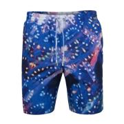 Herre Lace Swim Shorts Multicolor