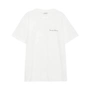 Walker Tee Lyrics Ivory Bomuld