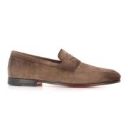 Beige Ruskind Loafer Goodyear Konstruktion