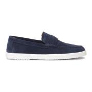 Herre slip-on marineblå sneakers