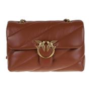 Quiltet Metallic Crossbody Taske