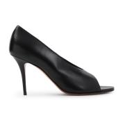 Sort Læder Elegante Pumps