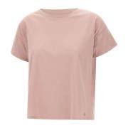 Blød Pink T-shirt med Shell Logo