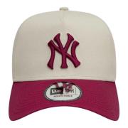 Beige Yankees Patch Kasket