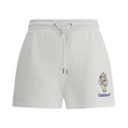 Diamant Shorts med Monogram Broderi