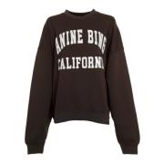 Logo Patch Oversized Sweatshirt