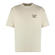 Bomuld Crew-Neck T-Shirt