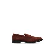 Suede sko type loafers