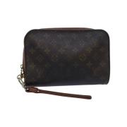 Pre-owned Canvas louis-vuitton-tasker