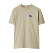 Khaki Jersey Logo T-shirt Polo