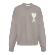 Sweatshirt med logo