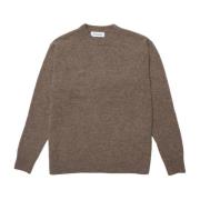 Rund Hals Marron Sweater