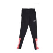 Colorblock Leggings Sort/Laks