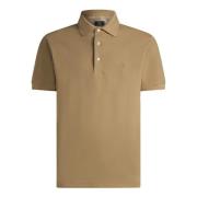 Blomsterprint Beige Polo Shirt