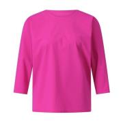 Sporty 3/4 Sleeve Jersey T-Shirt