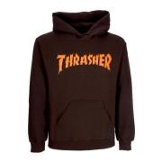 Mørk Chokolade Hoodie med Tilpasset Logo