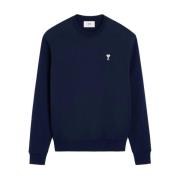 Hjerte Sweatshirt Navy Blå