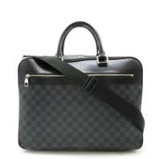 Pre-owned Canvas louis-vuitton-tasker