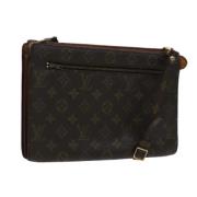 Pre-owned Canvas louis-vuitton-tasker