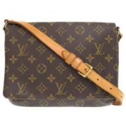 Pre-owned Canvas louis-vuitton-tasker