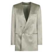 Klassisk Dobbelt Brystet Blazer