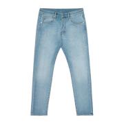 Straight Leg Autentiske Denim Jeans