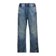 Flared Snap Jeans