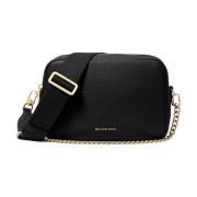 Sort Kamerataske Crossbody Taske