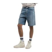 Blå Bermuda Shorts