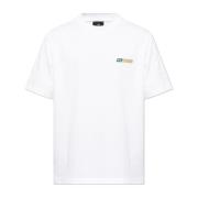 T-shirt med trykt logo