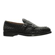 Sorte Flettede Loafers