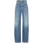 Elegant Denim Bukser til Kvinder