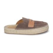 Taupe Ruskind Slip-On Espadriller